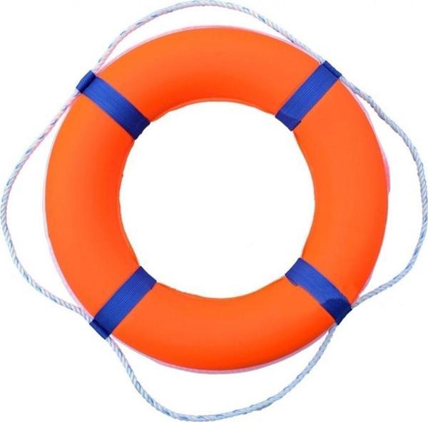 Muhtelif Can Simidi Plastik Küçük Beyaz 45 Cm   - Image 1