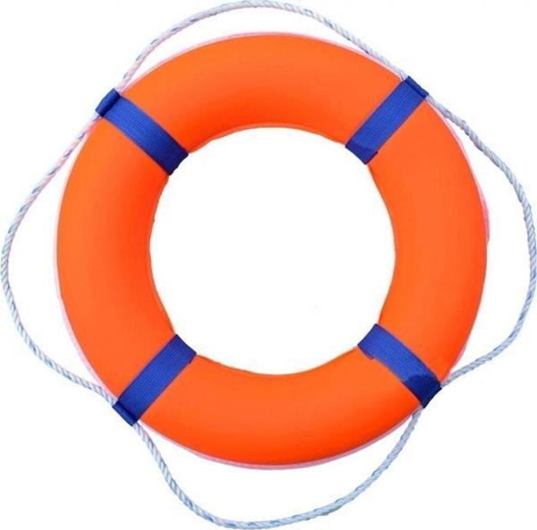 Muhtelif Can Simidi Plastik Küçük Turuncu 45 Cm   - Image 1