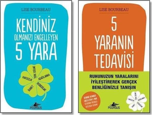 Kendiniz Olmanızı Engelleyen 5 Yara Ve 5 Yaranın Tedavisi Seti - 2 Kitap Takım - Pegasus Yayınevi - Image 1
