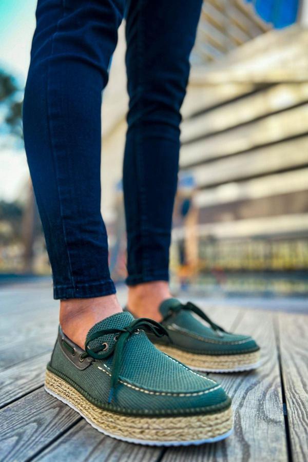 CH311 Espadril Erkek Ayakkabı HAKI - Image 1