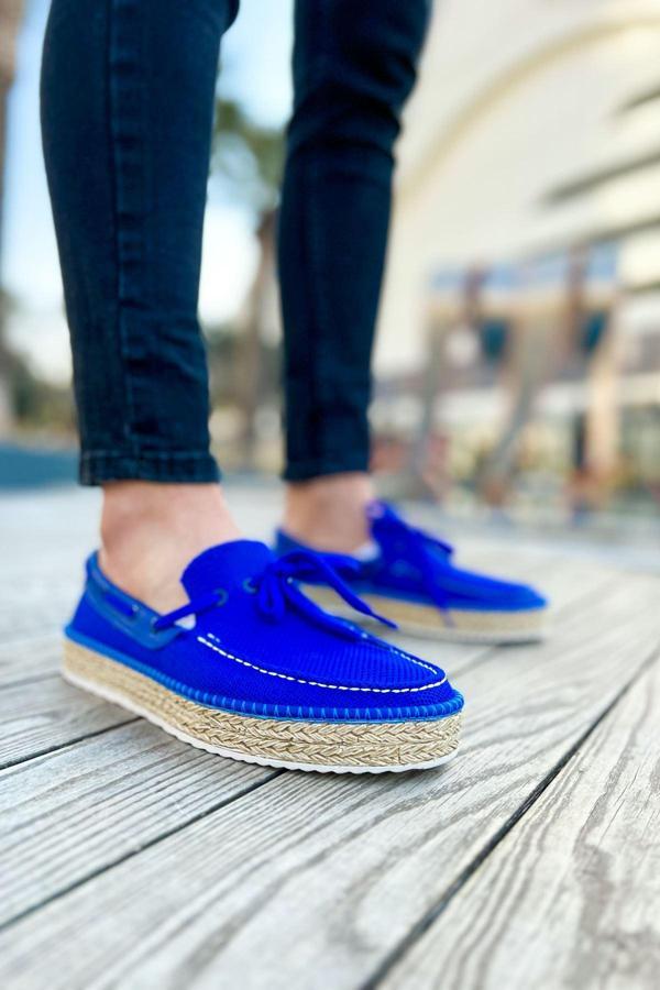 CH311 Espadril Erkek Ayakkabı MAVI - Image 1