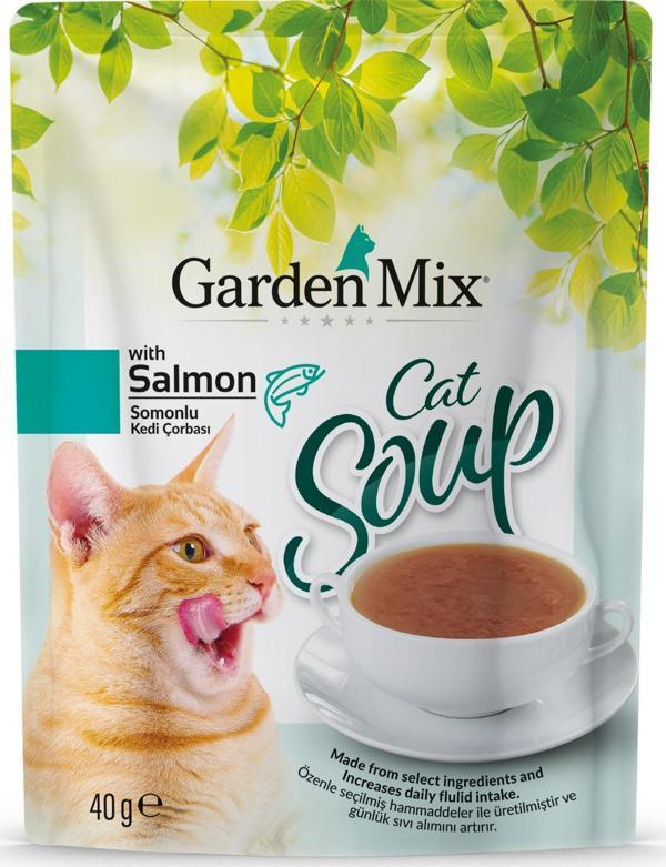 Gardenmix Somonlu Kedi Çorbası 40gr - Image 1