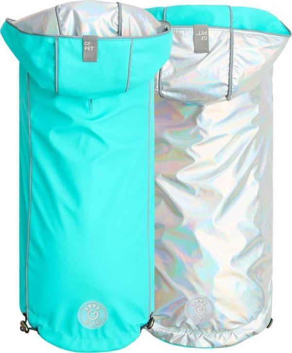 GF PET Çift Taraflı Köpek Yağmurluğu Aqua XSmall - Image 1