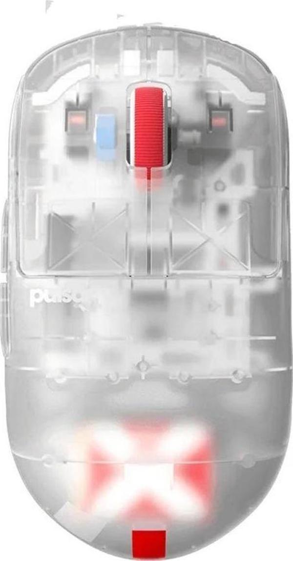 Pulsar X2H Super Clear Edition Kablosuz Size 1 Mini Simetrik Gaming Mouse (PX2H1CL) - Image 1