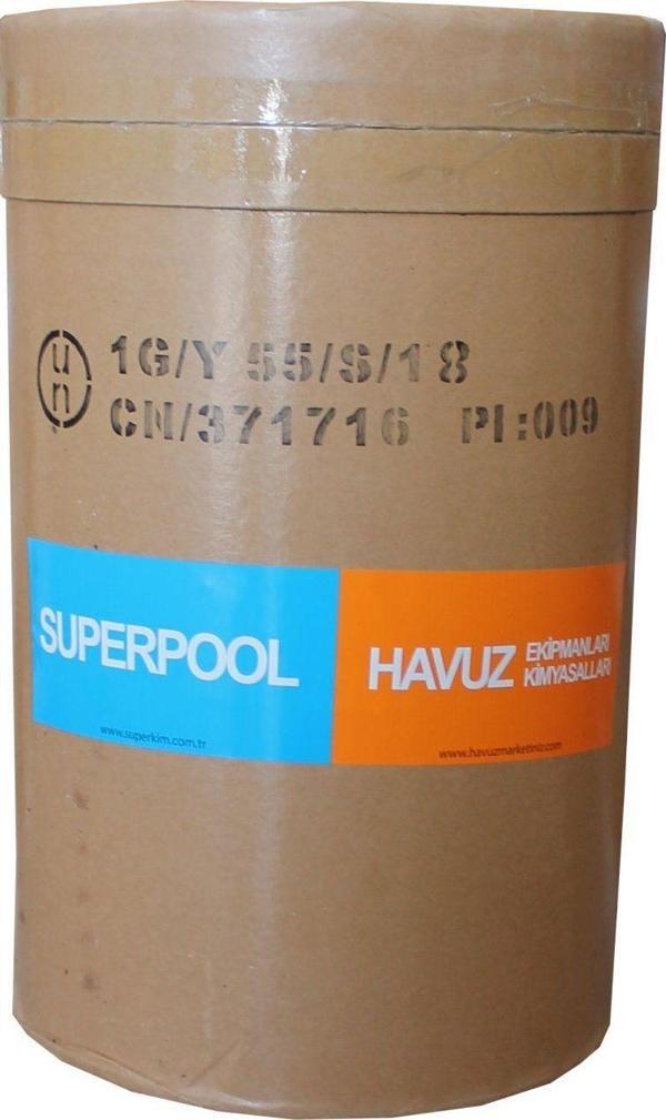 Superpool 50 KG %90 MULTI TABLET Klor - Chlorine Multi Tablets %90-ToptancıyızBiz - Image 1