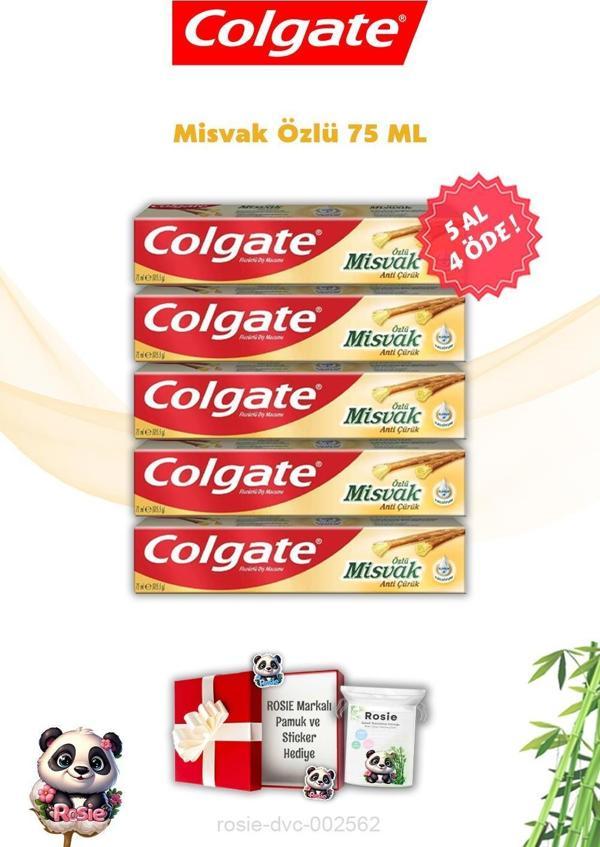 Colgate Misvak Özlü Diş Macunu 5 AL 4 ÖDE ve Rosie - Image 1