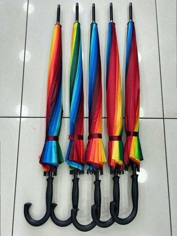 Eko Şemsiye Fiber Bastonlu Gökkuşağı 16 Telli - Image 1