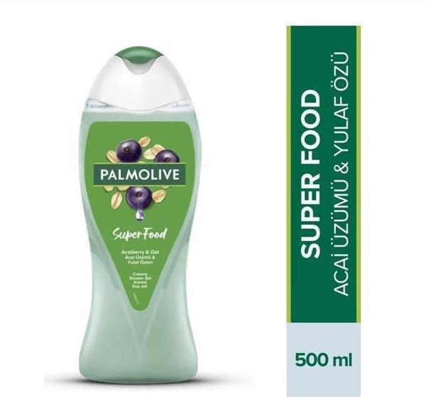 Duş Jeli Superfood Acai Üzümü & Yulaf 500 ml - Image 1