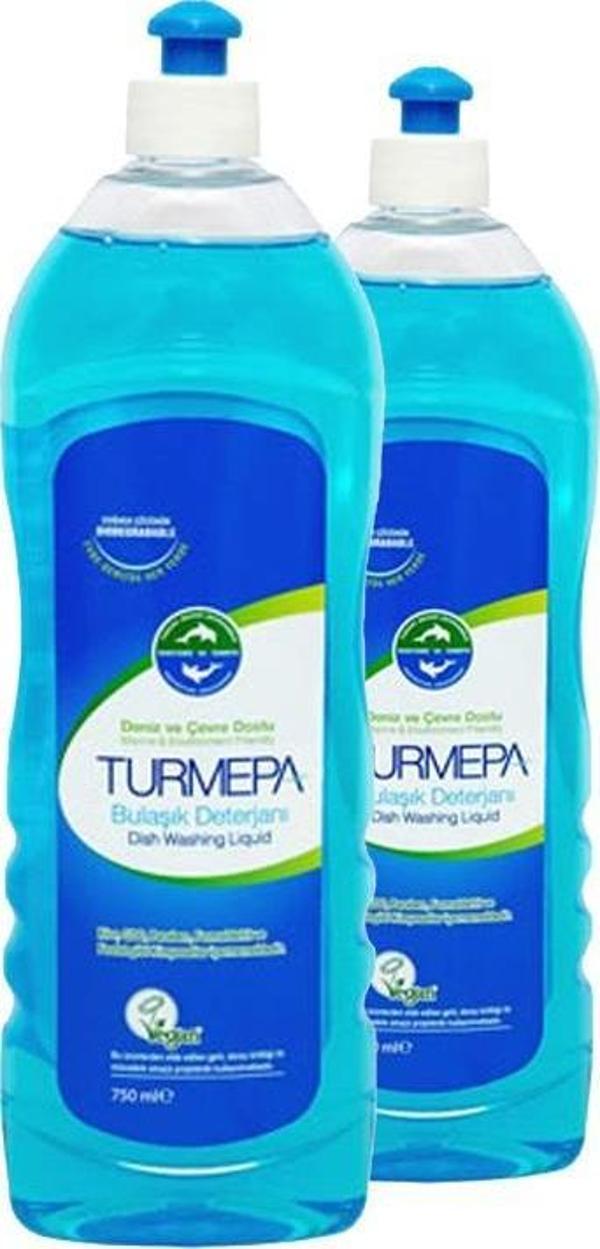 Turmepa Elde Yıkama Bulaşık Deterjanı 750 ml x 2 - Image 1
