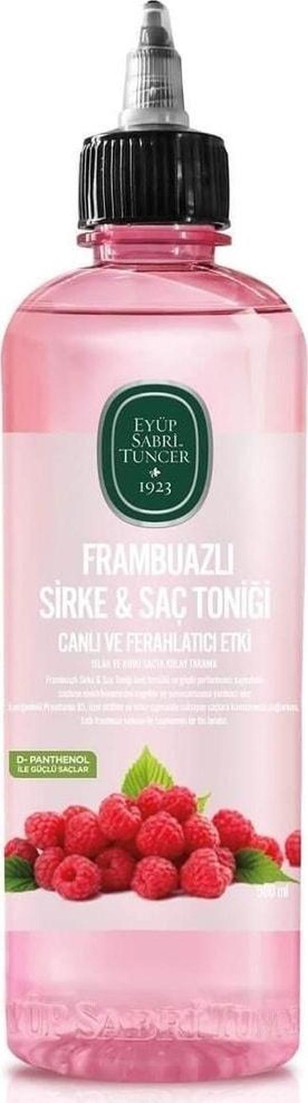 Eyüp Sabri Tuncer Frambuazlı Sirke & Saç Toniği 500 ml - Image 1