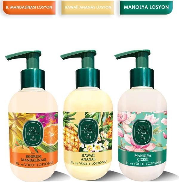 Eyüp Sabri Tuncer Manolya, Hawaii Ananas ve B. Mandalina Losyon 280 ml - Image 1