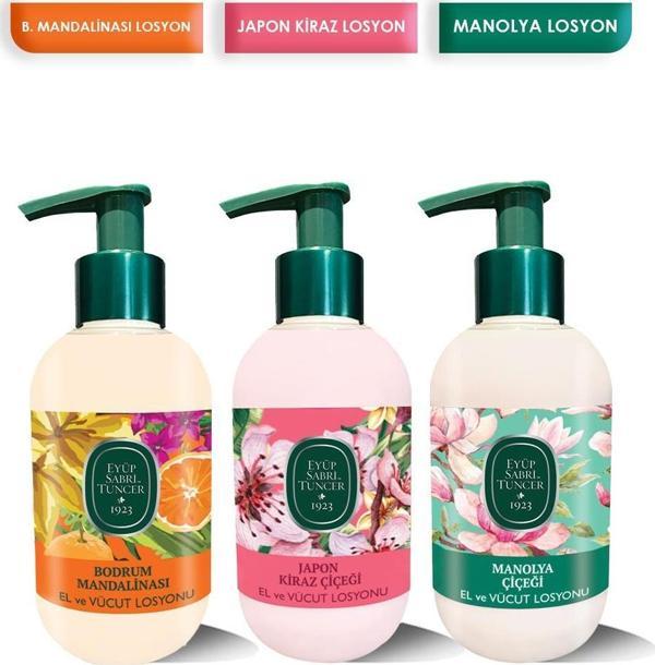 Eyüp Sabri Tuncer Manolya, Japon Kiraz ve B. Mandalinası Losyon 280 ml - Image 1