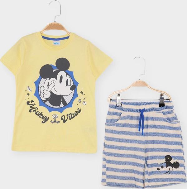 Mickey Mouse Lisanslı Erkek Çocuk 2'li Takım 21777 - Image 1