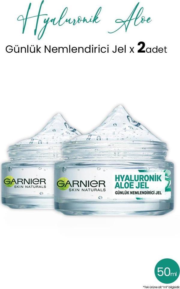 Garnier Günlük Nemlendirici Hyaluronik Aloe Jel 50 ml x 2 adet - Image 1