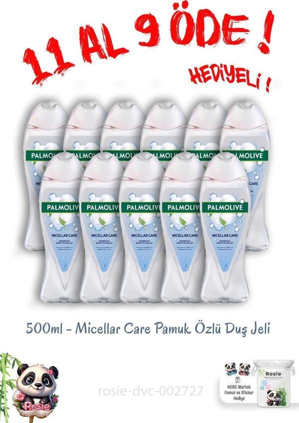 11 Al 9 Öde Micellar Care Pamuk Özlü Duş Jeli 500 Ml ve Rosie Hediye - Image 1