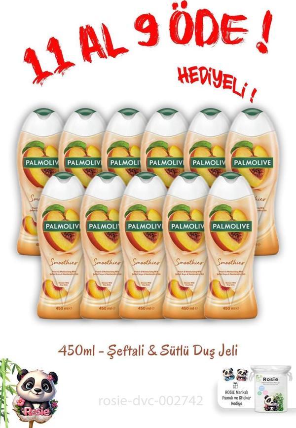 450 ml 11 Al 9 Öde Duş Jeli Smoothies Şeftali Ve Sütlü ve Rosie - Image 1