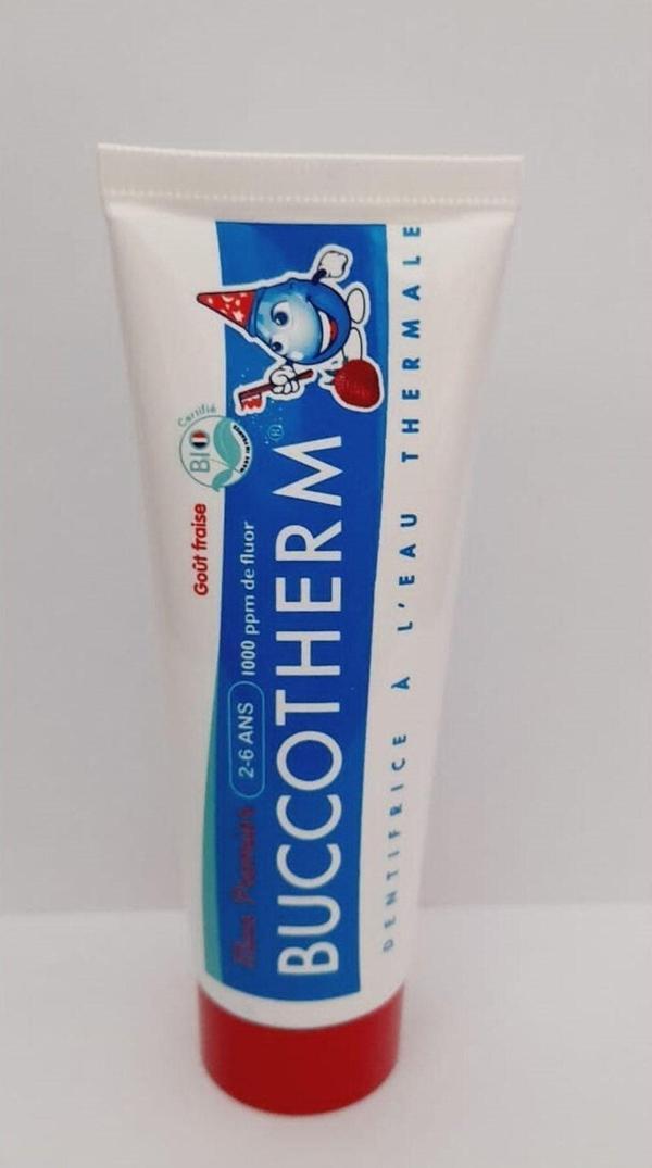 Buccotherm Çilek Aromalı Macun (2-6 Yaş) - Image 1