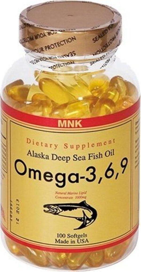 Mnk Omega-3,6,9 100 Kapsül - Image 1