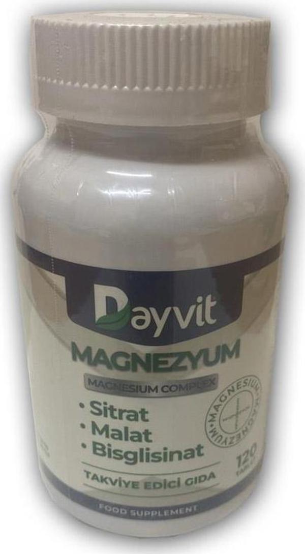 Dayvit Magnezyum Complex 120 Tablet - Image 1