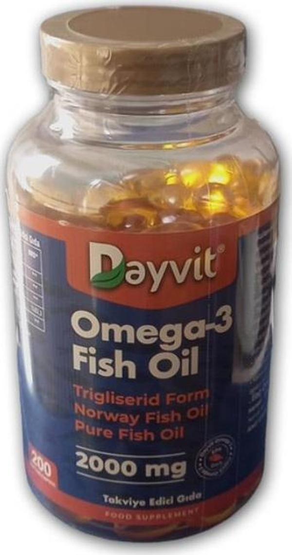 Dayvit Omega 3 200 Kapsül - Image 1