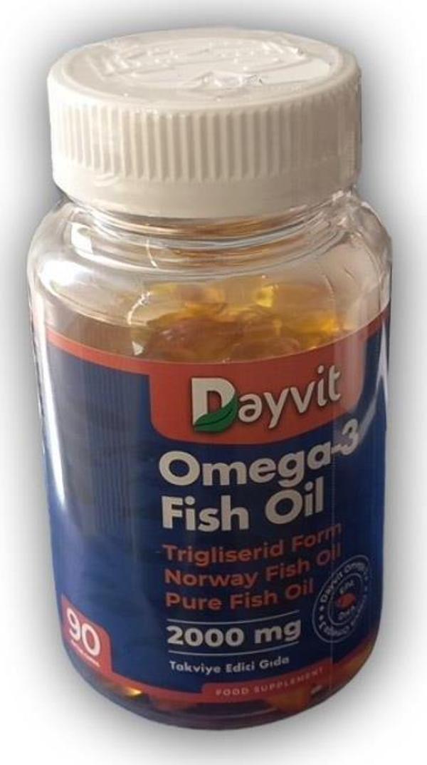 Dayvit Omega 3 Yetişkin 90 Kapsül - Image 1