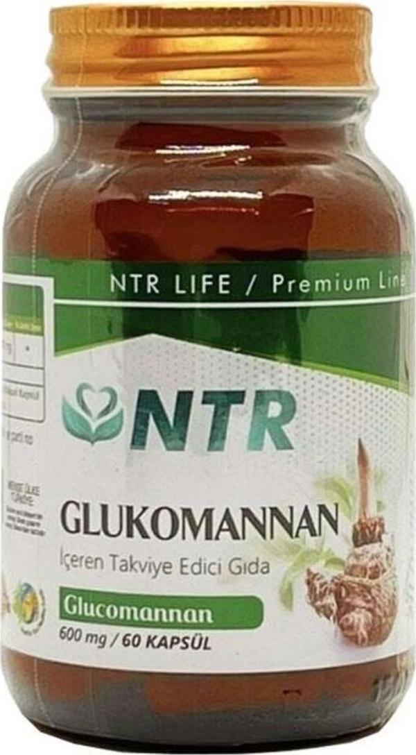 Natural Life Ntr Life Glukomannan 60 Kapsül - Image 1