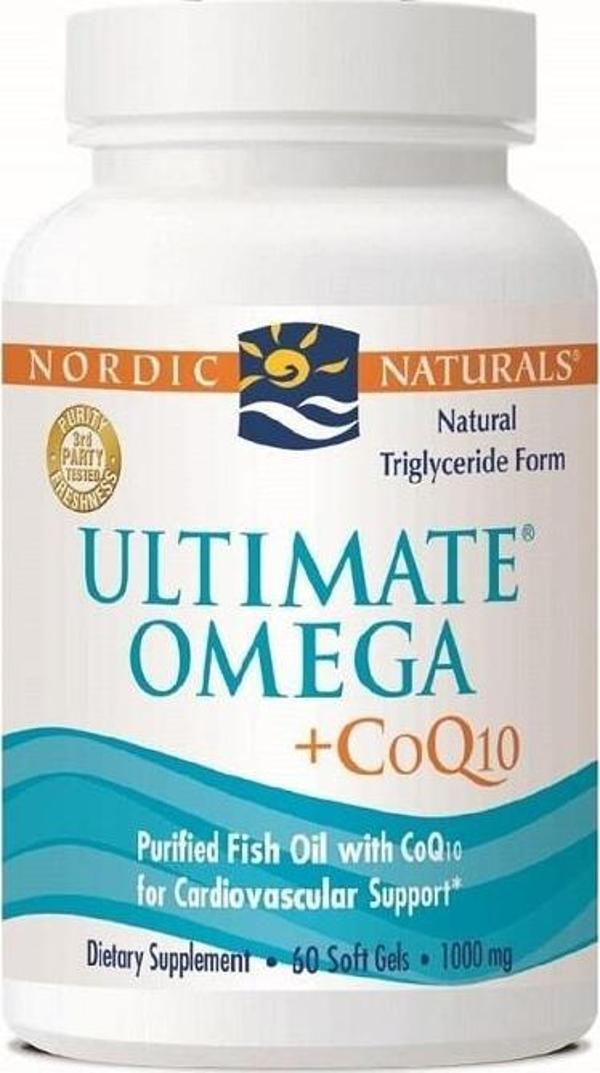 Nordic Ultimate Omega CoQ10 60 Kapsül - Image 1