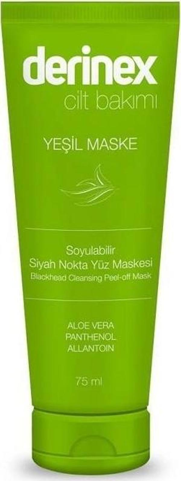 Derinex Yeşil Soyulabilir Maske 75ml - Image 1