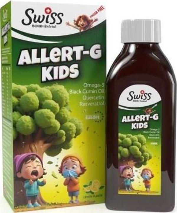 Swiss Bork Allert-G KIDS 150 ML Sirop - Image 1