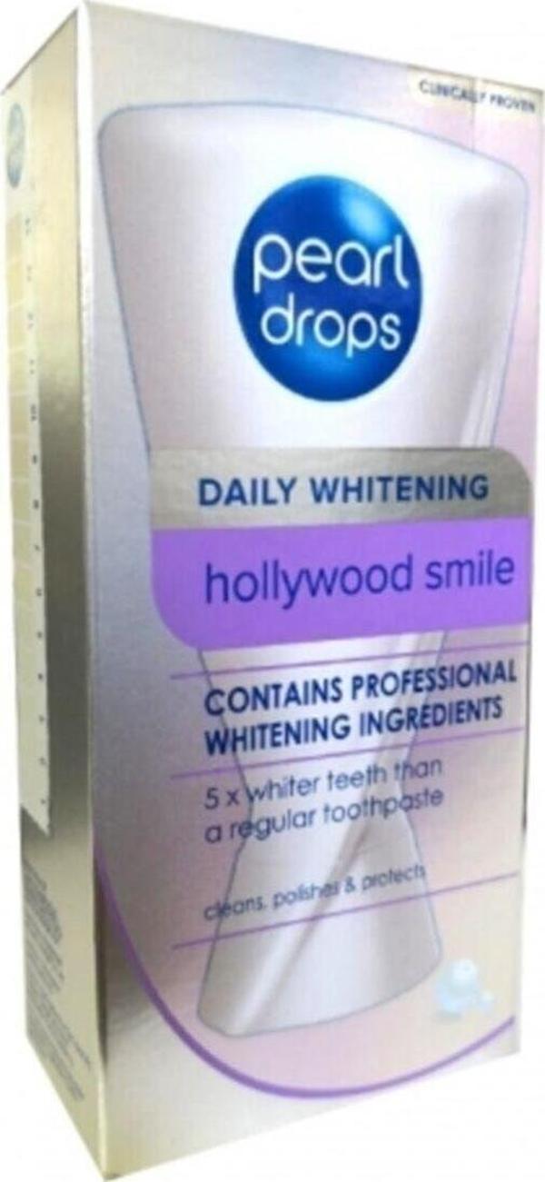 Pearl Drops Hollywood Smile Üstün Beyazlatıcı Diş Macunu 50Ml - Image 1