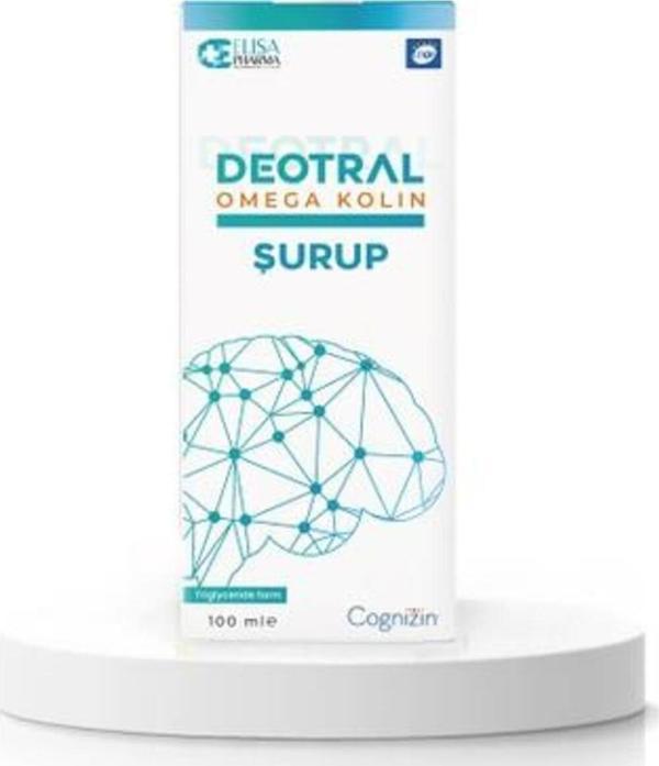 Elisa Deotral Omega Kolin Sıvı Teg Şurup 100 Ml - Image 1