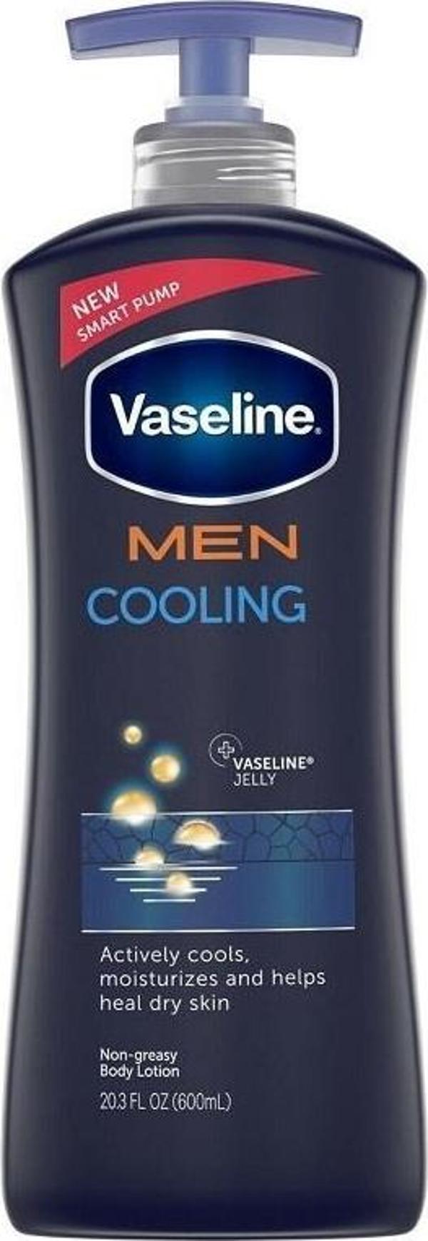 Vaseline Men Coolin Erkekler İçin El, Yüz ve Vücut Losyonu 600ML - Image 1