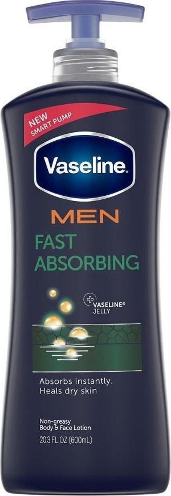 Vaseline Men Fast Absorbing Vücut Losyonu 600ml - Image 1