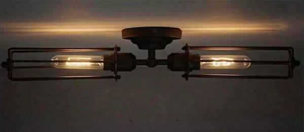 Rsylight Retro Dekoratif Rustik Siyah Tavan Ve Duvar Aplik Armatür Avize - Image 1
