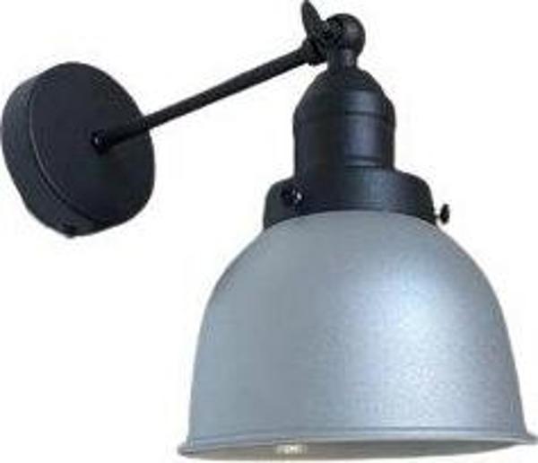 Rsylight Retro Metal Dekoratif Rustik Gri Mafsallı Duvar Aplik - Image 1