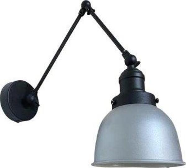 Rsylight Retro Metal Dekoratif Akrobatik Rustik Gri Mafsallı Duvar Aplik - Image 1