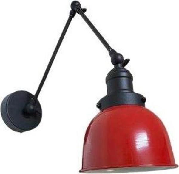 Rsylight Retro Metal Dekoratif Akrobatik Rustik Kırmızı Mafsallı Duvar Aplik - Image 1