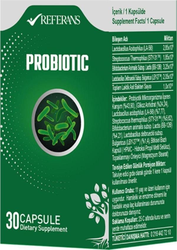 Referans Nutra (Probiyotik) 30 Kapsül - Image 1