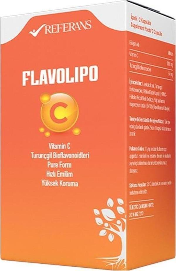 Referans Nutra Flavolipo C 60 Kapsül - Image 1