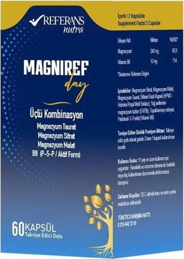 Referans Nutra Magniref Day 60 Kapsül - Image 1