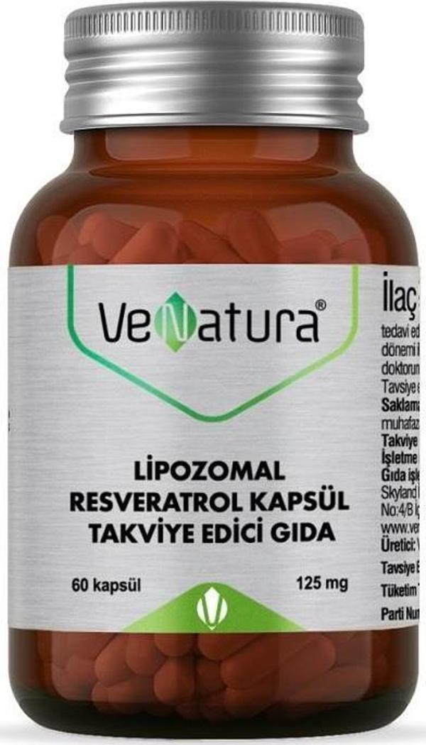 Venatura Lipozomal Resveratrol 60 Kapsül - Image 1