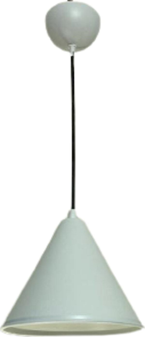 Rsylight Retro Beyaz Metal Dekoratif Tekli Kafe Mutfak Aydınlatma Avize Çap:23cm - Image 1