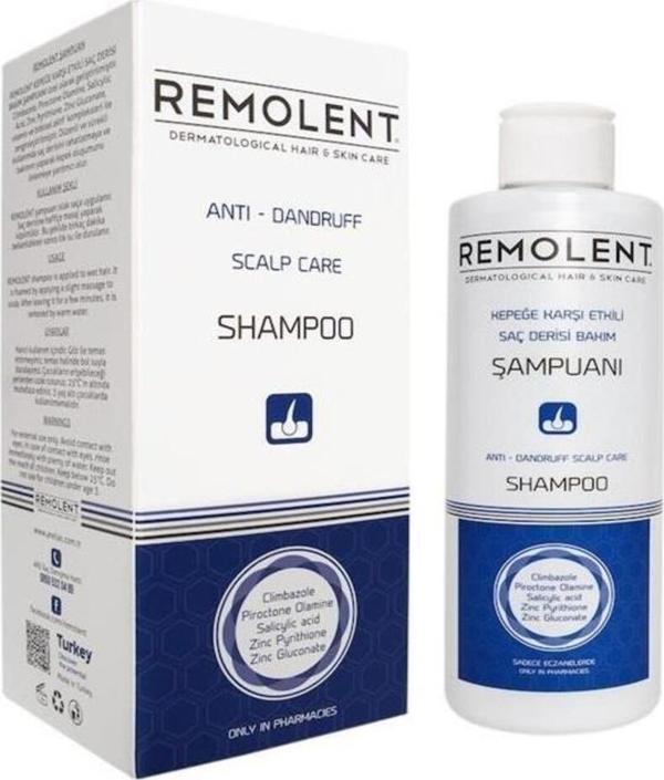 Remolent Kepeğe Karşı Etkili Saç Derisi Bakım Şampuanı 225Ml - Image 1
