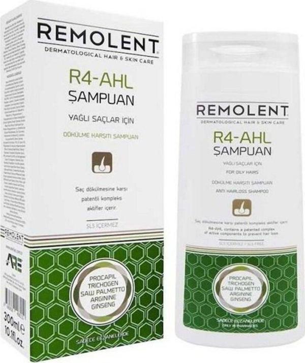 Remolent R4-Ahl Yağlı Saçlar Için Dökülme Karşıtı Şampuan 300Ml - Image 1
