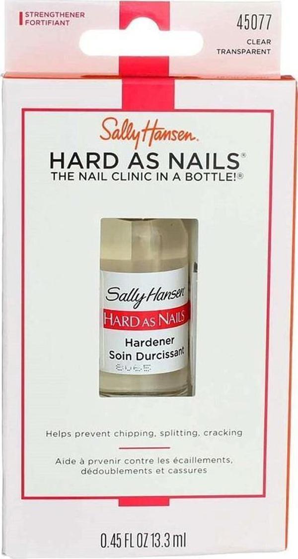 Sally Hansen Hard As Nails Hardener Clear 13.3ml - Image 1