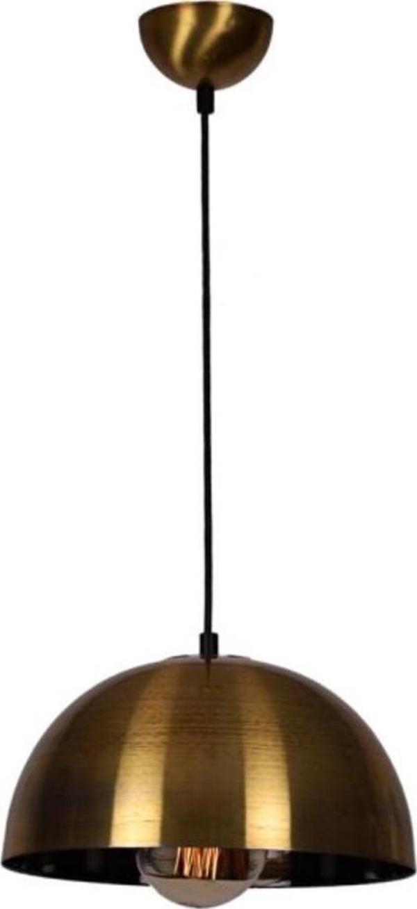 Retro Metal Sarkıt Avize Rustik Tekli Sarkıt Eskitme Cafe Mutfak Aydınlatma 30 cm - Image 1