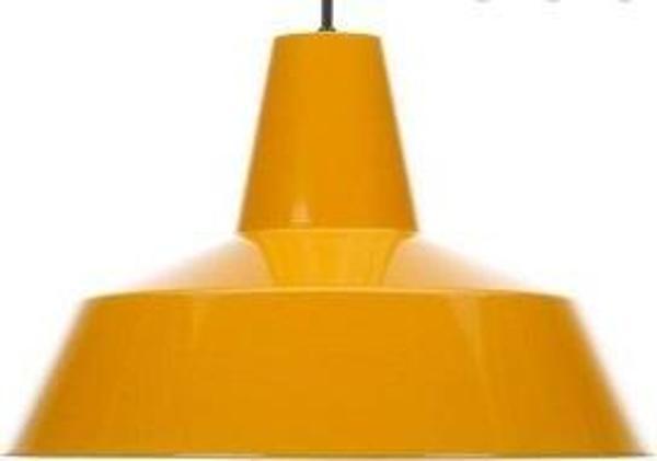 Retro Metal Sarkıt Avize Rustik Tekli Sarkıt Turuncu İçi Beyaz Cafe Mutfak Aydınlatma 22 cm - Image 1