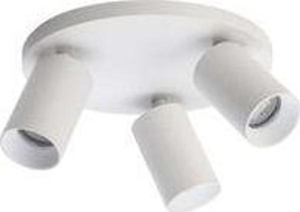 Rsylight Metal Hareketli Modern Beyaz 3Lü Led Spot Avize Beyaz Ampullü - Image 1
