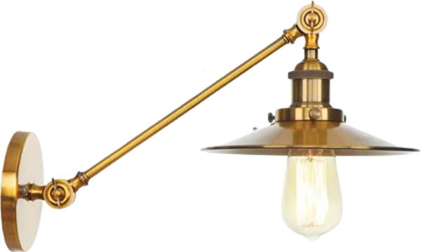 Rsylight Retro Eskitme Kaplama Mafsallı Dekoratif Duvar Aplik - Image 1