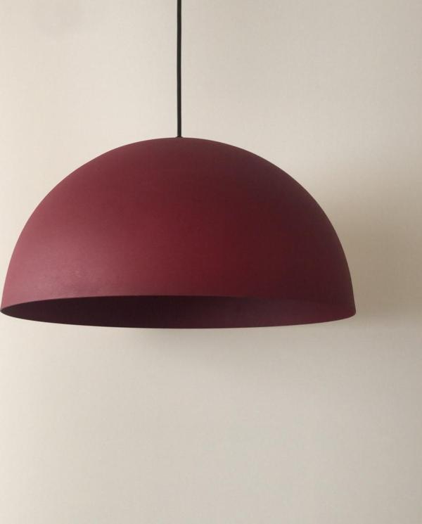 Retro Bordo Içi Bordo Metal Sarkıt Avize 40 Cm En - Image 1